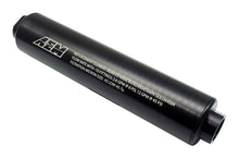 Load image into Gallery viewer, AEM Electronics Black Universal High Flow -10 AN Inline Fuel Filter
