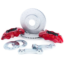 Load image into Gallery viewer, Alcon 2010+ Ford F-150 347x36mm Rotors 6-Piston Red Front Brake Kit *Requires alcAC011507NANA BKF1559BE11
