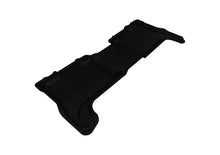 Load image into Gallery viewer, 3D MAXpider 2004-2012 Chevrolet/GMC Colorado/Canyon Crew Cab Kagu 2nd Row Floormats - Black L1CH02721509