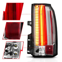 Load image into Gallery viewer, Anzo GMC Yukon/ XL / Denali 15-18 L.E.D Tail Lights Chrome