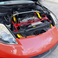 Load image into Gallery viewer, Upper Nismo Style Strut H Brace Bar Red For VQ Nissan 350Z Z33 VQ35