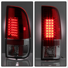Load image into Gallery viewer, Spyder Ford F150 side 97-03/F250/350 Duty 99-07 LED Tail Lights Red Clear ALT-YD-FF15097-LED-RC 5003485