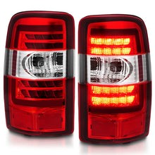 Load image into Gallery viewer, ANZO 2000-2006 Chevrolet Tahoe LED Tail Lights w/ Red Lens Chrome Housing 311364