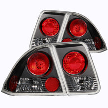 Load image into Gallery viewer, Anzo 2001-2004 Honda Civic Taillights Black