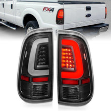 Load image into Gallery viewer, ANZO 2008-2016 Ford F-250 LED Taillights Black Housing Clear Lens (Pair) 311356