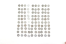 Load image into Gallery viewer, Chrome Flat Washers 1/4 inch Inner Diameter
