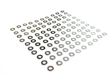 Load image into Gallery viewer, Chrome Flat Washers 1/4 inch Inner Diameter