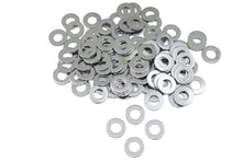 Load image into Gallery viewer, Chrome Flat Washers 5/16 inch Inner Diameter