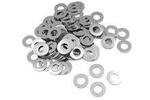 Load image into Gallery viewer, Chrome Flat Washers 3/8 inch Inner Diameter