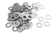 Load image into Gallery viewer, Chrome Flat Washers 3/8 inch Inner Diameter