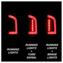 Load image into Gallery viewer, Spyder 07-09 Dodge Ram 2500/3500 V3 Light Bar LED Tail Lights - Black (ALT-YD-DRAM06V3-LBLED-BK) 5084262