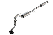 Load image into Gallery viewer, Borla F-150 2021 5.0L 4dr CC SB EC STB Lariat/KR/Pltnm/LTD 3/2.25 DSE Cat-Back Touring BLK CHR Tips 140873BC