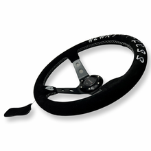Load image into Gallery viewer, Short Hub Adapter + Suede Steering Wheel For 02-06 Mini Cooper