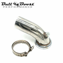 Load image into Gallery viewer, Stainless Downpipe Elbow 90° Holset Turbo HY35 HX HE351 V-band Flange Clamp