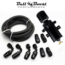 Load image into Gallery viewer, Universal Performance Oil Catch Can 3 Port -10AN Breather 750mL Baffle Tank