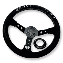 Load image into Gallery viewer, Universal Heartless Deep Dish 6-Bolt Steering Wheel | AFFILIATE