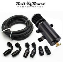 Load image into Gallery viewer, Universal Performance Oil Catch Can 2 Port -10AN Breather 750mL Baffle Tank