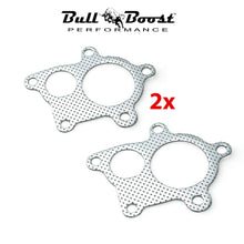 Load image into Gallery viewer, 2 x T3 T4 5 Bolt Graphite Downpipe Gasket Turbo Manifold For Garrett Universal