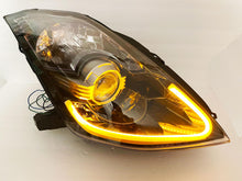 Load image into Gallery viewer, LED DEPO Pair Bi-Xenon Black Projector Headlights DOT/SAE For 2003-2009 Nissan 350z
