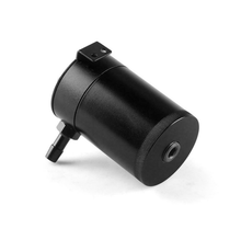 Load image into Gallery viewer, 2x Billet Aluminum Baffled Oil Catch Can Reservoir Tank Racing 2-Port