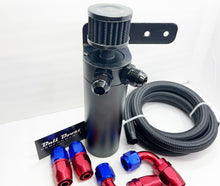 Load image into Gallery viewer, Universal Performance 7.5 oz Oil Catch Can 2 Port Kit 10AN, 8AN
