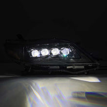 Load image into Gallery viewer, AlphaRex 11-21 Toyota Sienna LUXX LED Proj Headlights Plank Style Alpha Black w/Seq Signal/DRL 880767 *Discontinued