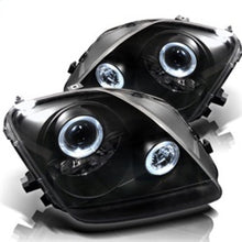 Load image into Gallery viewer, Spyder Honda Prelude 97-01 Projector Headlights LED Halo Black High H1 Low H1 PRO-YD-HP97-HL-BK 5011039