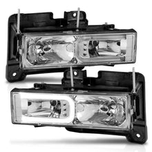Load image into Gallery viewer, ANZO 1999-2000 Cadillac Escalade Crystal Headlights 111499