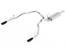Load image into Gallery viewer, Borla 09-17 Dodge Ram 1500 5.7L V8 3in to Dual 2.5in Single Round Rolled Angle-Cut S-type Exhaust