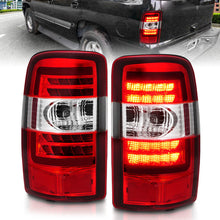 Load image into Gallery viewer, ANZO 2000-2006 Chevrolet Tahoe LED Tail Lights w/ Red Lens Chrome Housing 311364