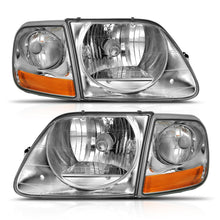 Load image into Gallery viewer, ANZO 1997-2003 Ford F-150 Crystal Headlight G2 Clear With Parking Light 111438