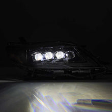 Load image into Gallery viewer, AlphaRex 11-21 Toyota Sienna LUXX LED Proj Headlights Plank Style Alpha Black w/Seq Signal/DRL 880767 *Discontinued