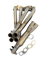 Load image into Gallery viewer, SPDZ1 K Swap K20 K24 Megaphone Exhaust Header 2 Bolt 4-1 Tri-Y EK EG DC2 Civic Pipe