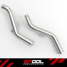 Load image into Gallery viewer, Spool VR30DDTT Full Downpipes Upgrade [Race Downpipes] | Infiniti Q50 Q60 RZ34 [VR30]