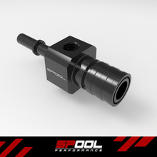 Load image into Gallery viewer, SPOOL 5/16 quick connect Male to Female Adapter with 1/8NPT port for fuel pressure sensor