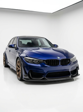 Load image into Gallery viewer, BMW 3 Series F80 M3 F82 F83 M4 Laptor Style Carbon Fiber Front Lip (2015 - 2021)