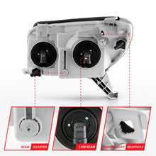 Load image into Gallery viewer, Anzo  2003-2005 Toyota 4Runner Crystal Headlights Black