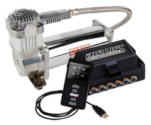 Load image into Gallery viewer, AIRLIFT 3P(3/8"Air Line,5 Gallon Lightweight Raw Aluminum Tank,VIAIR 444C Com)