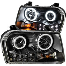Load image into Gallery viewer, Anzo 2005-2010 Chrysler 300 Projector Headlights w/ Halo Black