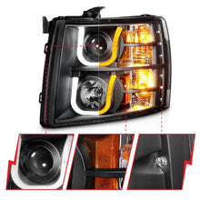 Load image into Gallery viewer, Anzo Chevy Silverado 1500 07-13 / 2500HD/3500HD Headlights W/ U-Bar Switch