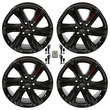 Load image into Gallery viewer, Ford Racing 2024 F-150 20x8.5in Gloss Black Wheel Kit M-1007K-S2085F15BA