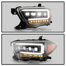 Load image into Gallery viewer, Spyder 16-20 Toyota Tacoma LED Model Only High-Power LED Headlights - Black PRO-YD-TT16LEDAP-BK 5088390