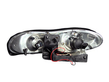 Load image into Gallery viewer, Anzo 1998-2002 Chevrolet Camaro Projector Headlights w/ Halo Black