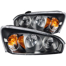 Load image into Gallery viewer, Anzo 2004-2007 Chevrolet Malibu Crystal Headlights Black