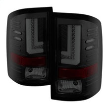 Load image into Gallery viewer, Spyder GMC Sierra 14-16 LED Tail Lights Black Smoke ALT-YD-GS14-LBLED-BSM 5080707