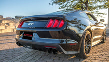 Load image into Gallery viewer, Corsa Performance 15-16 Ford Mustang GT 5.0 3in Cat Back Exhaust Black Quad Tips (Sport)