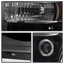 Load image into Gallery viewer, Spyder Ford F250/350 08-10 Projector Headlights LED Halo LED Blk Smke PRO-YD-FS08-HL-BSM 5078490