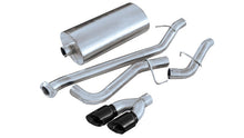 Load image into Gallery viewer, Corsa 99-06 GMC Sierra 4.8L V8 3in Cat-Back Single Side w Twin 4in Black Pro-Series Tips 14260BLK