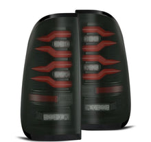 Load image into Gallery viewer, AlphaRex 97-03 Ford F150 / 99-16 Ford F250/F350/F450/F550 LUXX-Series LED Tail Lights - Black/Red 658003 *Discontinued