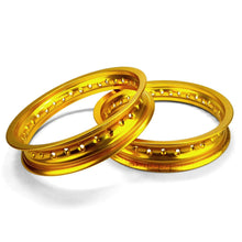 Load image into Gallery viewer, 2 Pit Bike Rims 10 inch 28 Hole + Spokes
